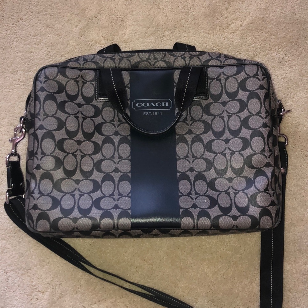 Coach brief case